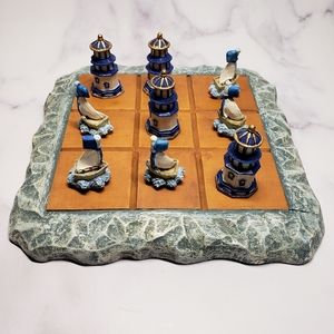 Vintage Ceramic Tic-tac-toe